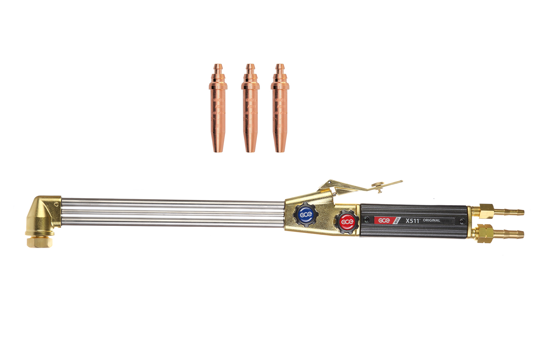 GCE X511 im Set Handschneidbrenner Acetylen